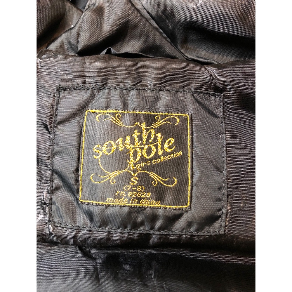 **SOLD**South Pole hooded puffer vest girls sz S - Picture 2 of 6